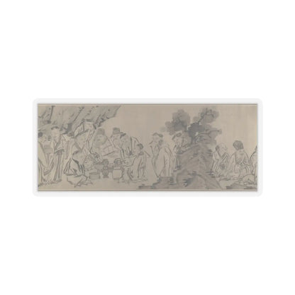 Unidentified artist - Gathering of Philosophers - unknown v10 - STICKER Vinyl Kiss-Cut Decal