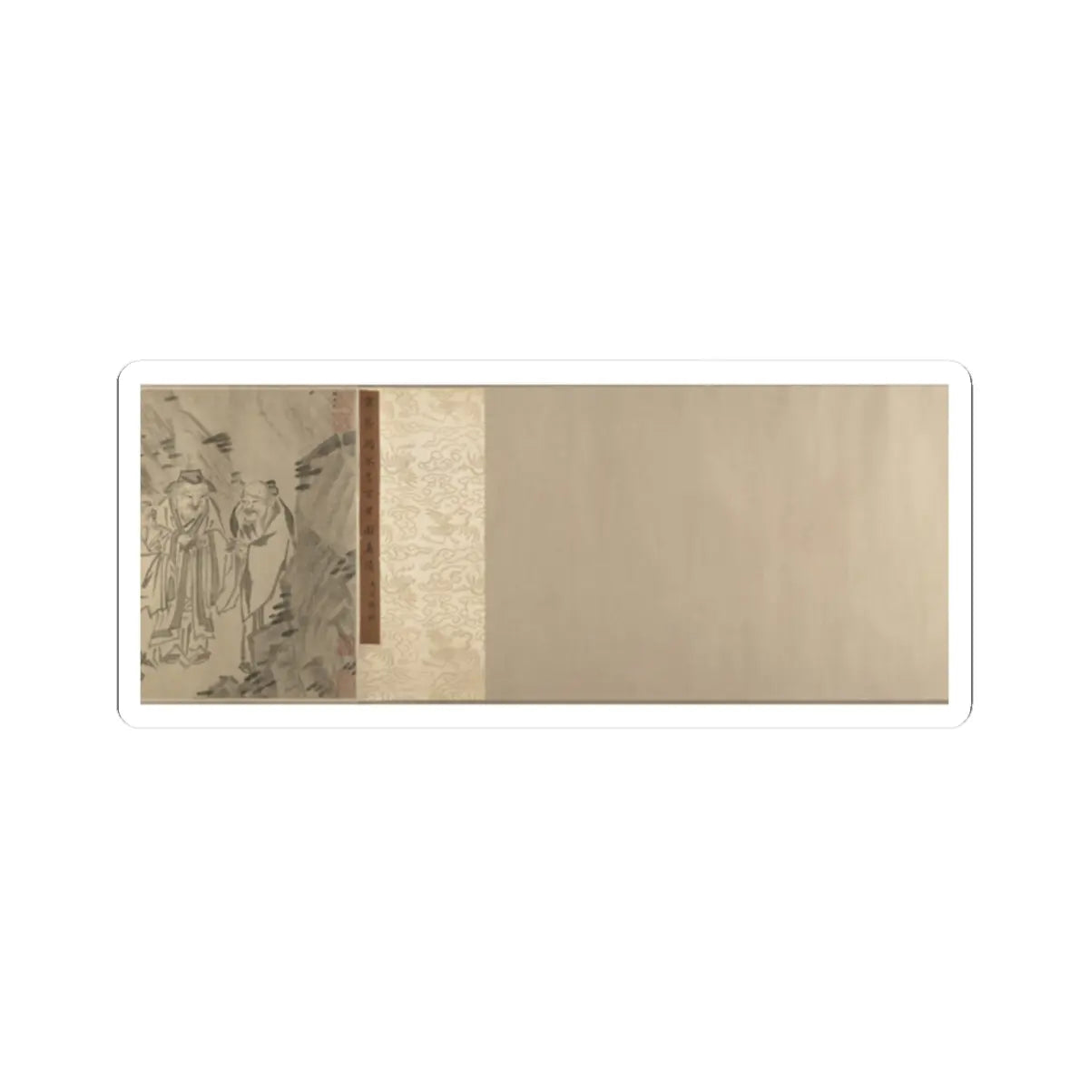 Unidentified artist - Gathering of Philosophers - unknown v5 - STICKER Vinyl Kiss-Cut Decal