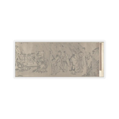 Unidentified artist - Gathering of Philosophers - unknown v6 - STICKER Vinyl Kiss-Cut Decal