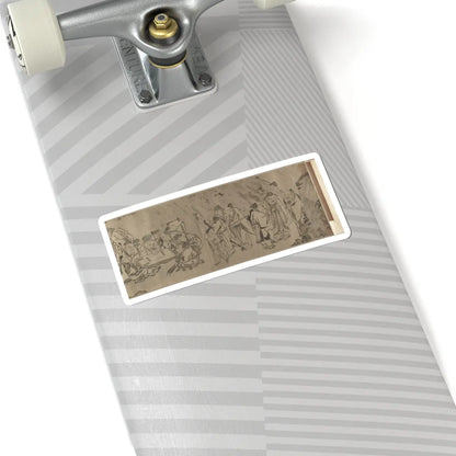 Unidentified artist - Gathering of Philosophers - unknown v6 - STICKER Vinyl Kiss-Cut Decal