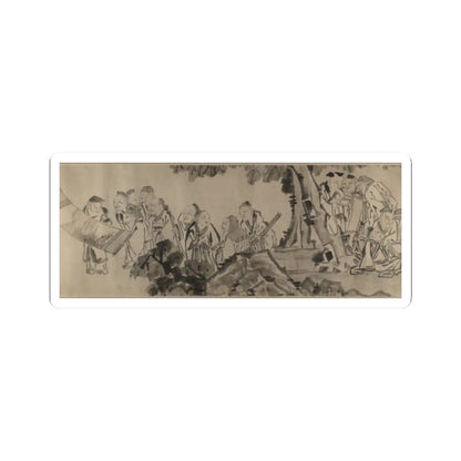 Unidentified artist - Gathering of Philosophers - unknown v7 - STICKER Vinyl Kiss-Cut Decal