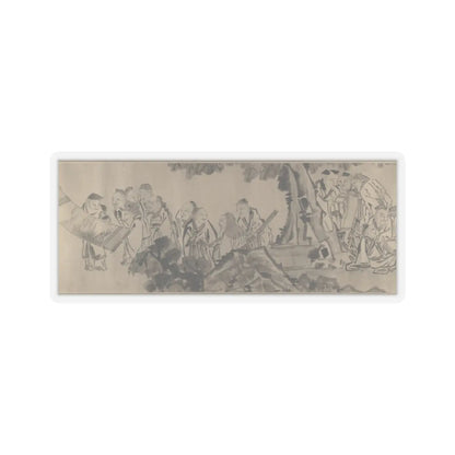 Unidentified artist - Gathering of Philosophers - unknown v7 - STICKER Vinyl Kiss-Cut Decal