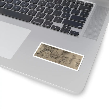 Unidentified artist - Gathering of Philosophers - unknown v8 - STICKER Vinyl Kiss-Cut Decal