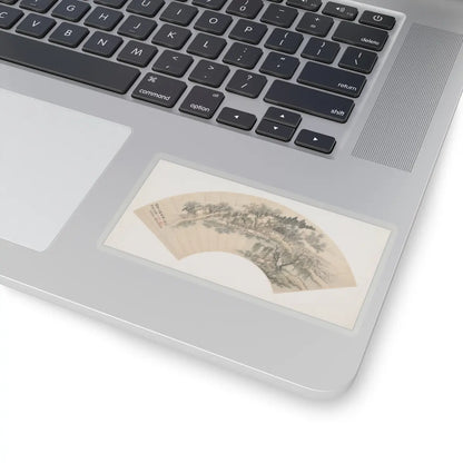 Unidentified artist - Gathering Water Chestnuts - 18th century or later, - STICKER Vinyl Kiss-Cut Decal