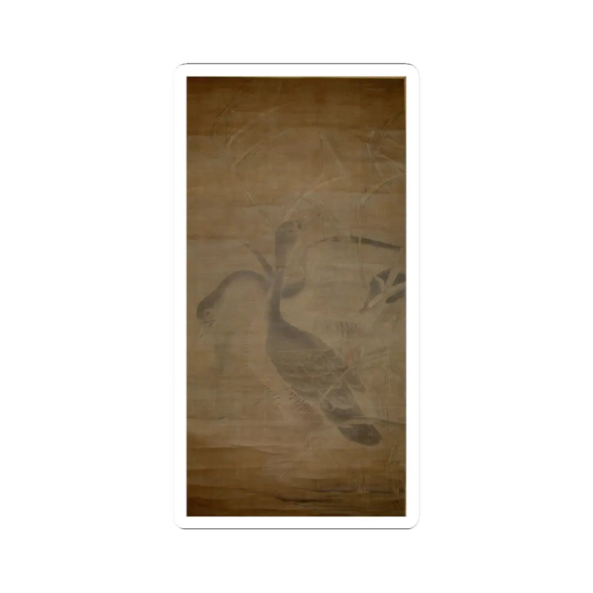 Unidentified artist - Geese - unknown - STICKER Vinyl Kiss-Cut Decal