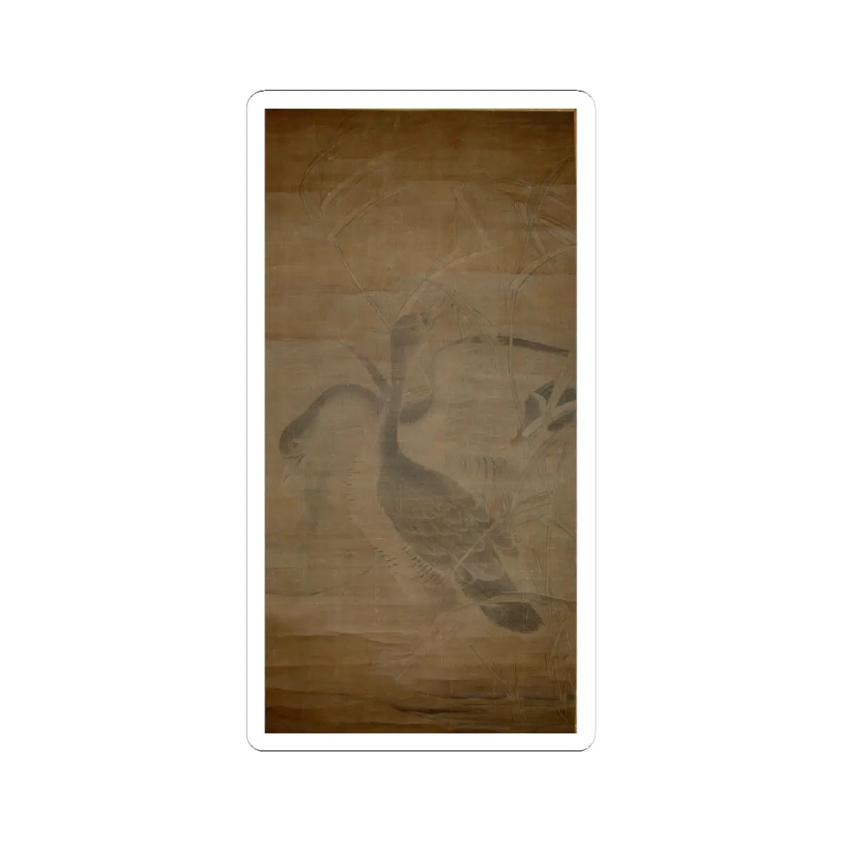 Unidentified artist - Geese - unknown - STICKER Vinyl Kiss-Cut Decal