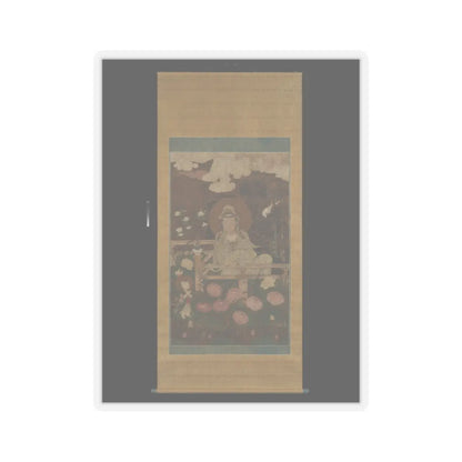 Unidentified artist - Guanyin as the Nine-Lotus Bodhisattva - 1593 v2 - STICKER Vinyl Kiss-Cut Decal