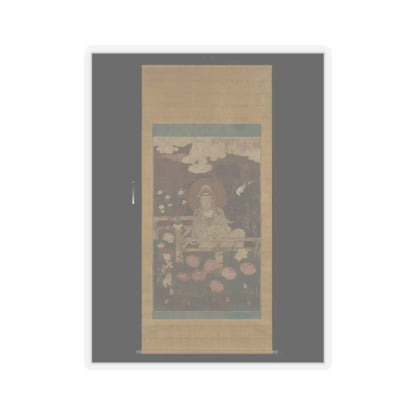 Unidentified artist - Guanyin as the Nine-Lotus Bodhisattva - 1593 v2 - STICKER Vinyl Kiss-Cut Decal