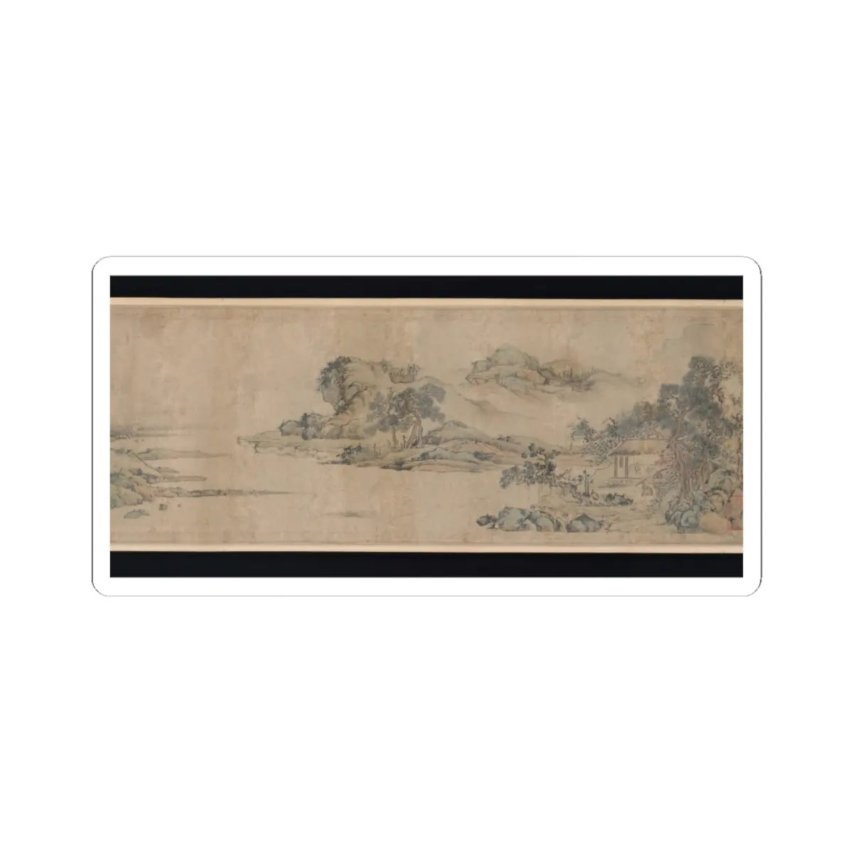 Unidentified artist - Hall of Harmony and Joy - 17th century v1 - STICKER Vinyl Kiss-Cut Decal