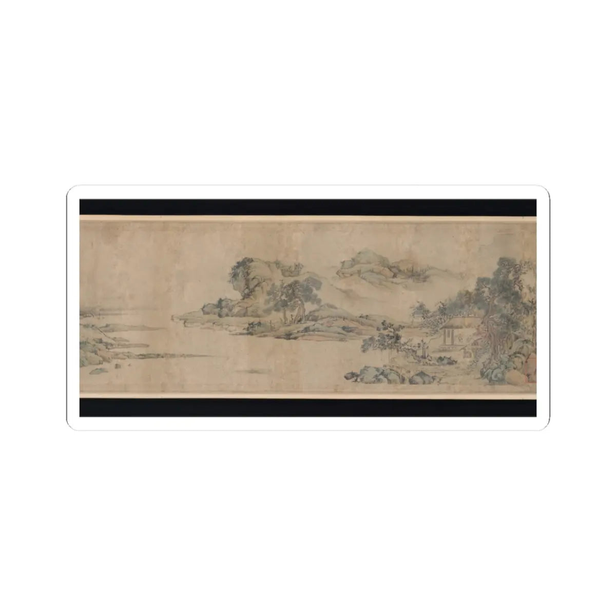 Unidentified artist - Hall of Harmony and Joy - 17th century v1 - STICKER Vinyl Kiss-Cut Decal