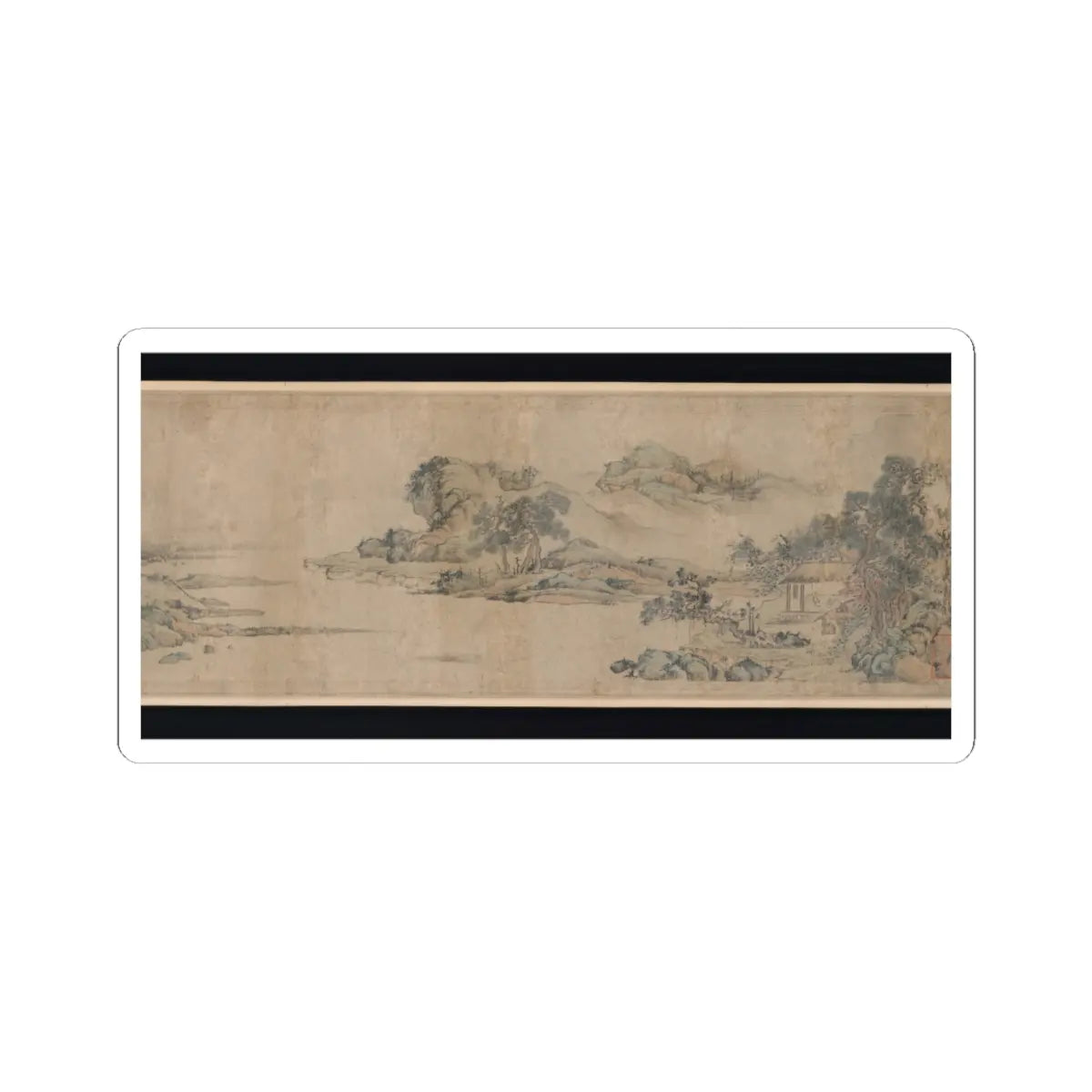 Unidentified artist - Hall of Harmony and Joy - 17th century v4 - STICKER Vinyl Kiss-Cut Decal