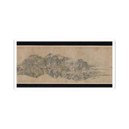 Unidentified artist - Hall of Harmony and Joy - 17th century v5 - STICKER Vinyl Kiss-Cut Decal