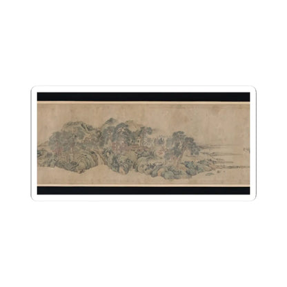 Unidentified artist - Hall of Harmony and Joy - 17th century v5 - STICKER Vinyl Kiss-Cut Decal