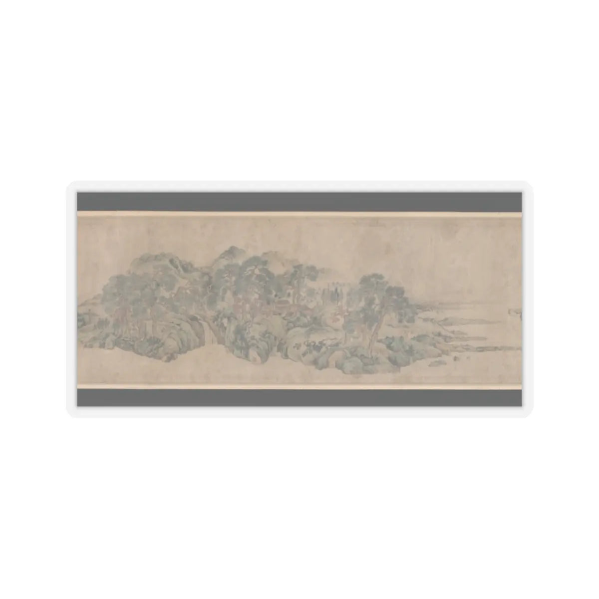 Unidentified artist - Hall of Harmony and Joy - 17th century v5 - STICKER Vinyl Kiss-Cut Decal