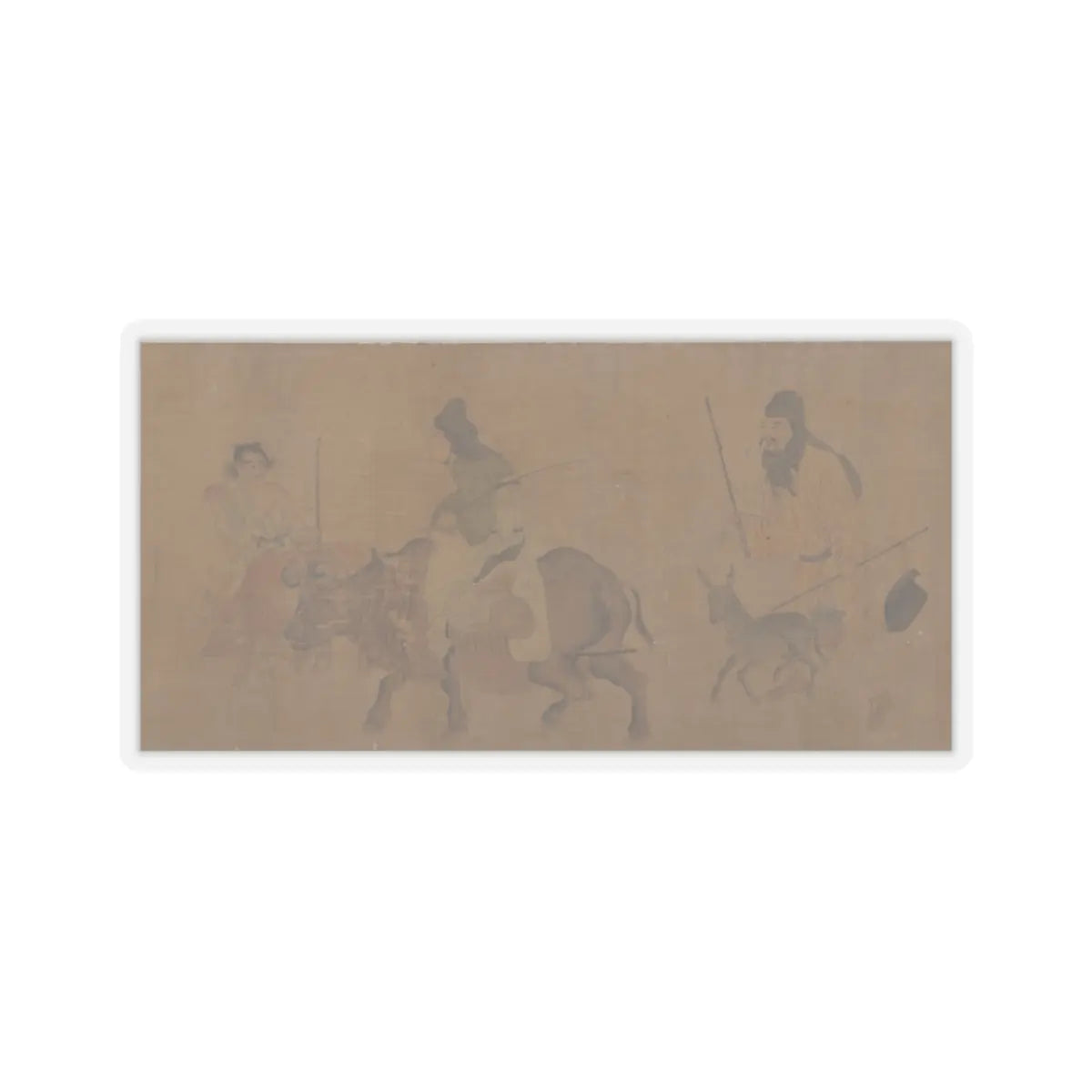 Unidentified artist - Happy Return from the West - unknown v1 - STICKER Vinyl Kiss-Cut Decal