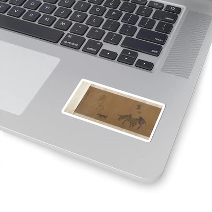 Unidentified artist - Happy Return from the West - unknown v7 - STICKER Vinyl Kiss-Cut Decal