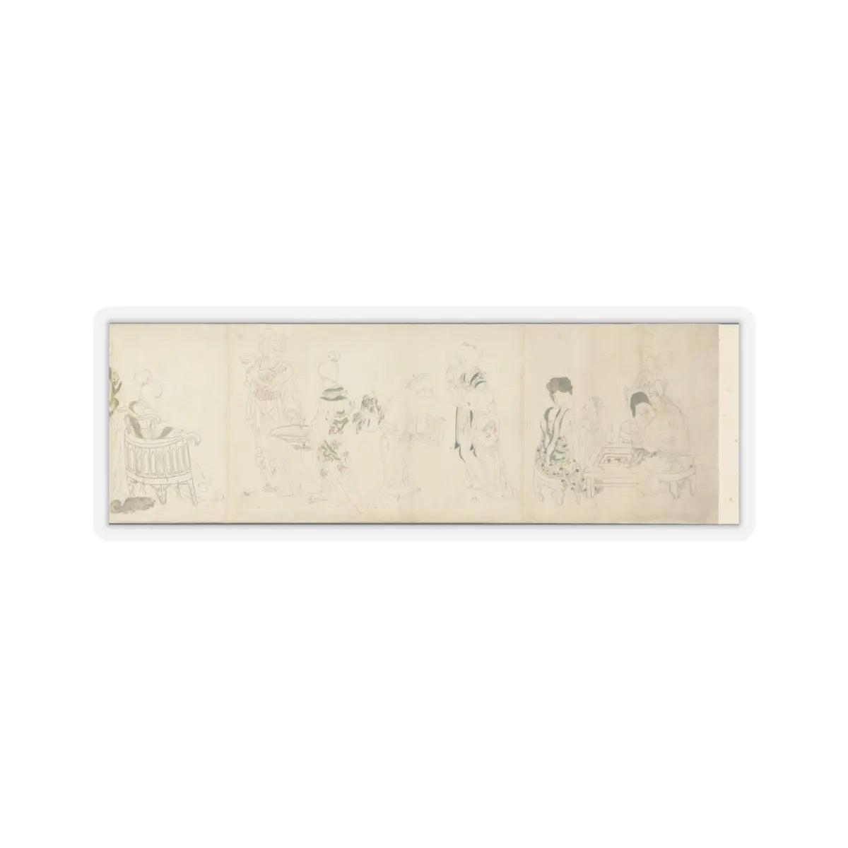 Unidentified artist - In the Palace - early 20th century v1 - STICKER Vinyl Kiss-Cut Decal