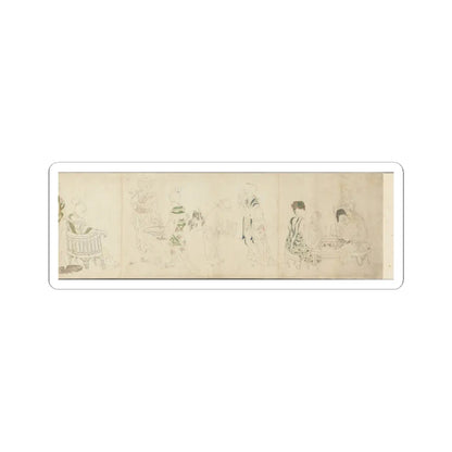 Unidentified artist - In the Palace - early 20th century v1 - STICKER Vinyl Kiss-Cut Decal