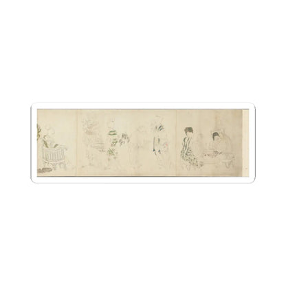 Unidentified artist - In the Palace - early 20th century v2 - STICKER Vinyl Kiss-Cut Decal