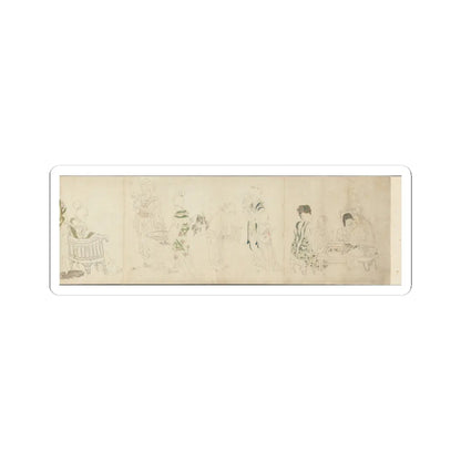 Unidentified artist - In the Palace - early 20th century v2 - STICKER Vinyl Kiss-Cut Decal