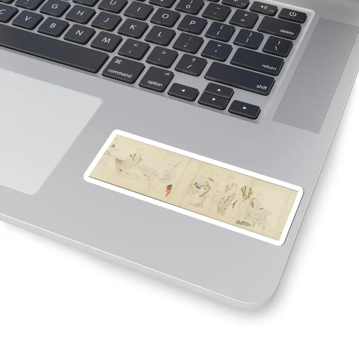 Unidentified artist - In the Palace - early 20th century v3 - STICKER Vinyl Kiss-Cut Decal