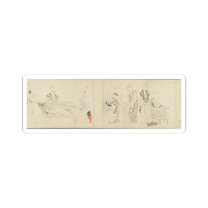 Unidentified artist - In the Palace - early 20th century v3 - STICKER Vinyl Kiss-Cut Decal