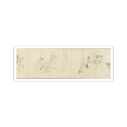 Unidentified artist - In the Palace - early 20th century v4 - STICKER Vinyl Kiss-Cut Decal