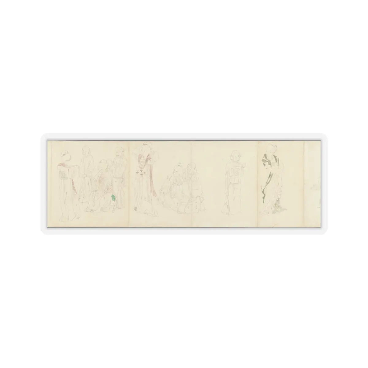 Unidentified artist - In the Palace - early 20th century v6 - STICKER Vinyl Kiss-Cut Decal