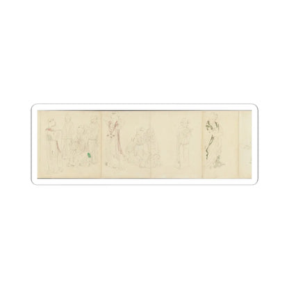 Unidentified artist - In the Palace - early 20th century v6 - STICKER Vinyl Kiss-Cut Decal