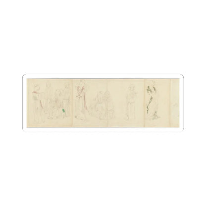 Unidentified artist - In the Palace - early 20th century v6 - STICKER Vinyl Kiss-Cut Decal
