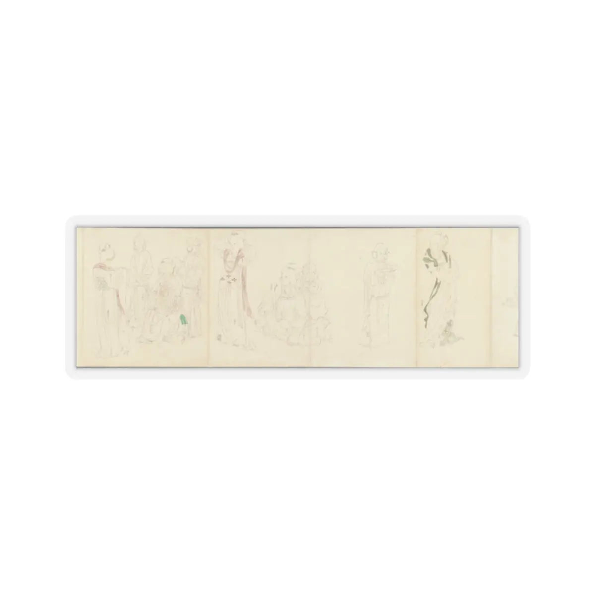 Unidentified artist - In the Palace - early 20th century v6 - STICKER Vinyl Kiss-Cut Decal