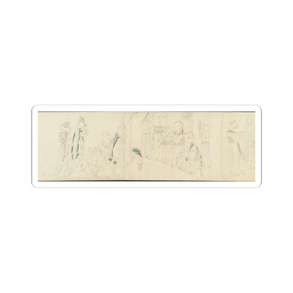 Unidentified artist - In the Palace - early 20th century v7 - STICKER Vinyl Kiss-Cut Decal