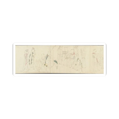 Unidentified artist - In the Palace - early 20th century v7 - STICKER Vinyl Kiss-Cut Decal