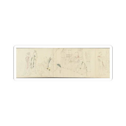 Unidentified artist - In the Palace - early 20th century v7 - STICKER Vinyl Kiss-Cut Decal