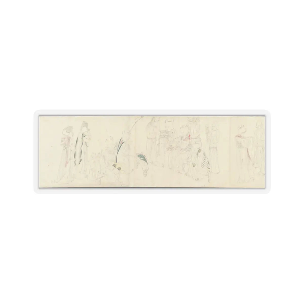 Unidentified artist - In the Palace - early 20th century v7 - STICKER Vinyl Kiss-Cut Decal