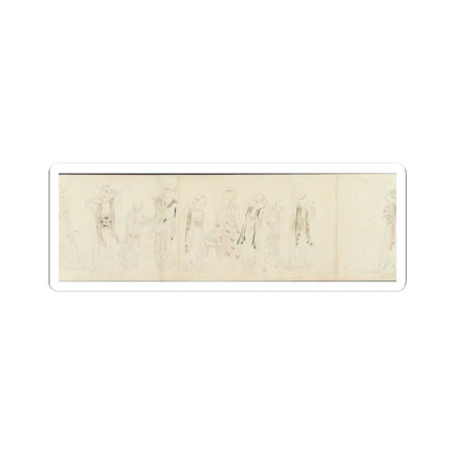Unidentified artist - In the Palace - early 20th century v8 - STICKER Vinyl Kiss-Cut Decal