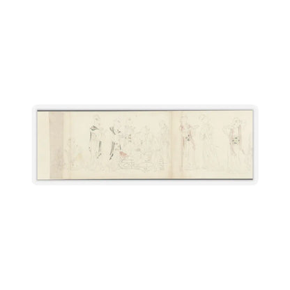 Unidentified artist - In the Palace - early 20th century v9 - STICKER Vinyl Kiss-Cut Decal
