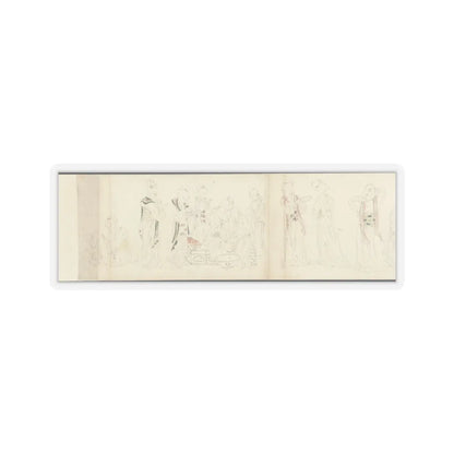 Unidentified artist - In the Palace - early 20th century v9 - STICKER Vinyl Kiss-Cut Decal