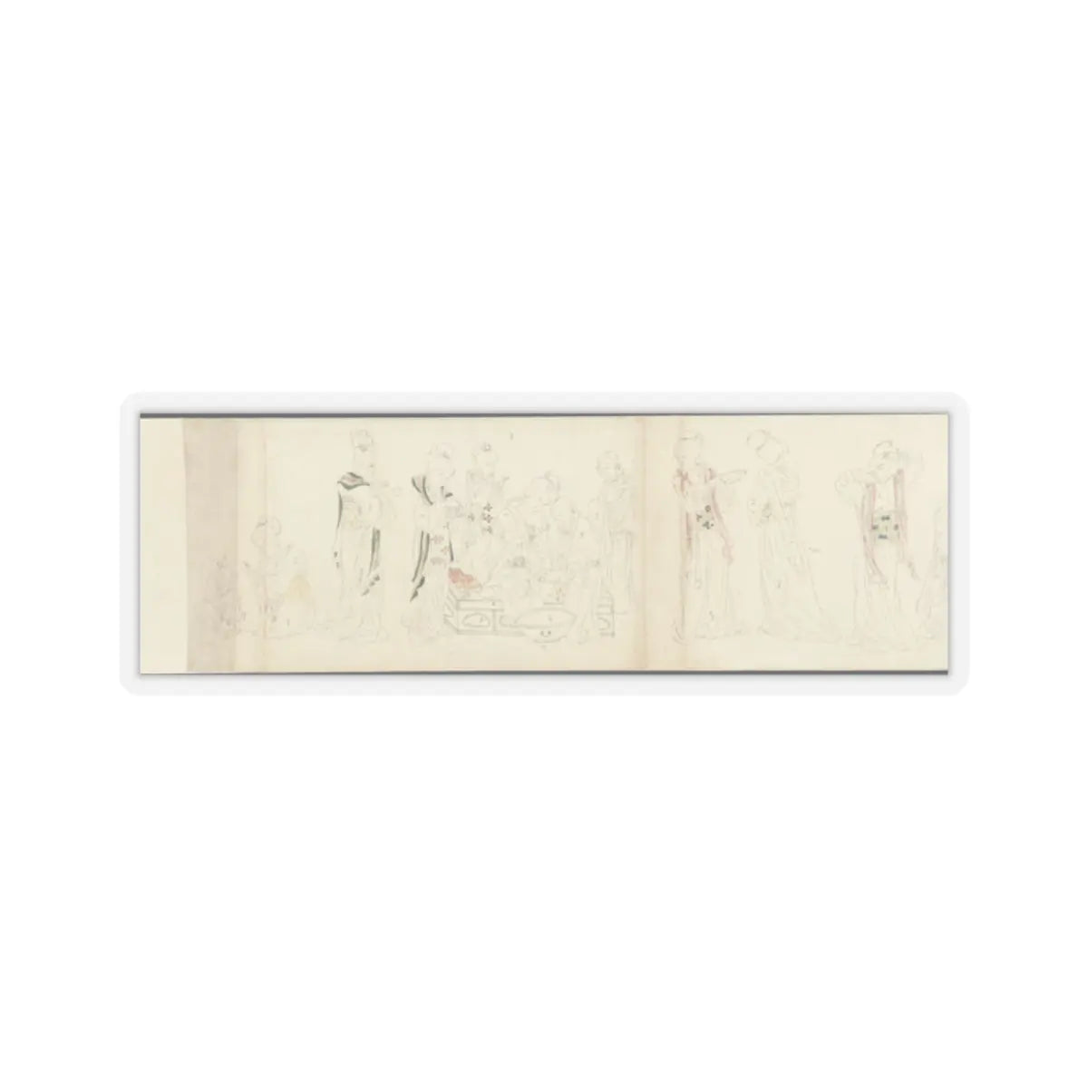 Unidentified artist - In the Palace - early 20th century v9 - STICKER Vinyl Kiss-Cut Decal
