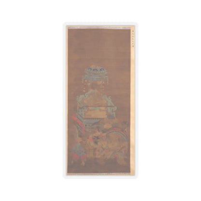Unidentified artist - Journey of the Tianwang (Devaradja) - 16th–17th century - STICKER Vinyl Kiss-Cut Decal