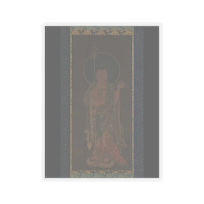 Unidentified artist - Kshitigarbha - first half of the 14th century v1 - STICKER Vinyl Kiss-Cut Decal