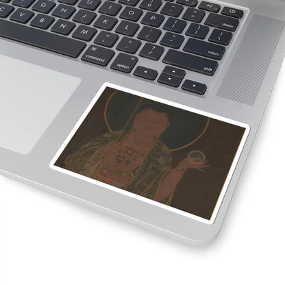 Unidentified artist - Kshitigarbha - first half of the 14th century v3 - STICKER Vinyl Kiss-Cut Decal