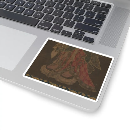 Unidentified artist - Kshitigarbha - first half of the 14th century v5 - STICKER Vinyl Kiss-Cut Decal