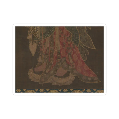 Unidentified artist - Kshitigarbha - first half of the 14th century v5 - STICKER Vinyl Kiss-Cut Decal