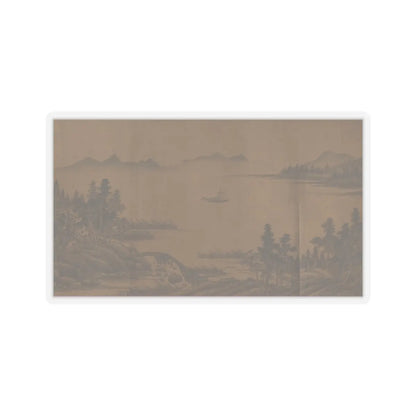 Unidentified artist - Landscape - 17th century v12 - STICKER Vinyl Kiss-Cut Decal