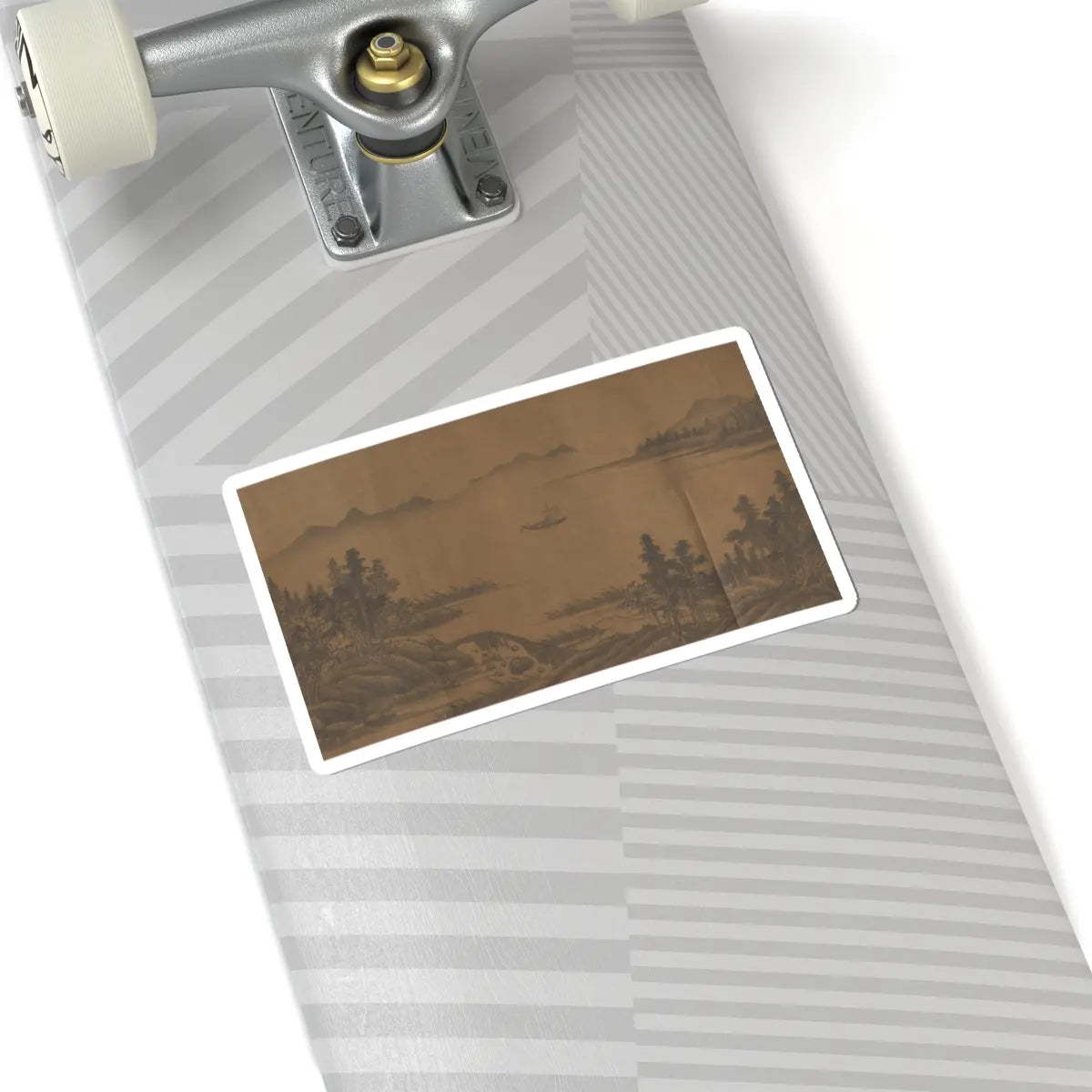 Unidentified artist - Landscape - 17th century v12 - STICKER Vinyl Kiss-Cut Decal