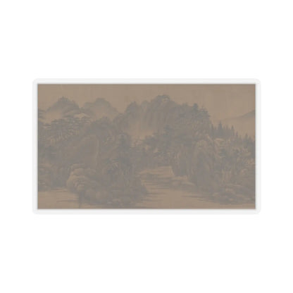 Unidentified artist - Landscape - 17th century v13 - STICKER Vinyl Kiss-Cut Decal