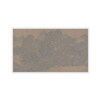 Unidentified artist - Landscape - 17th century v14 - STICKER Vinyl Kiss-Cut Decal