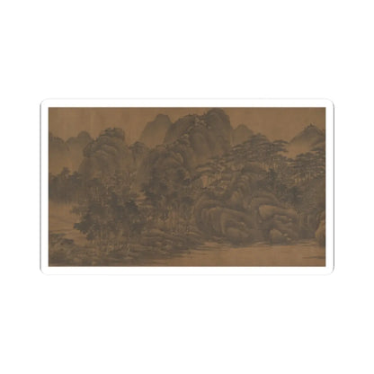 Unidentified artist - Landscape - 17th century v14 - STICKER Vinyl Kiss-Cut Decal