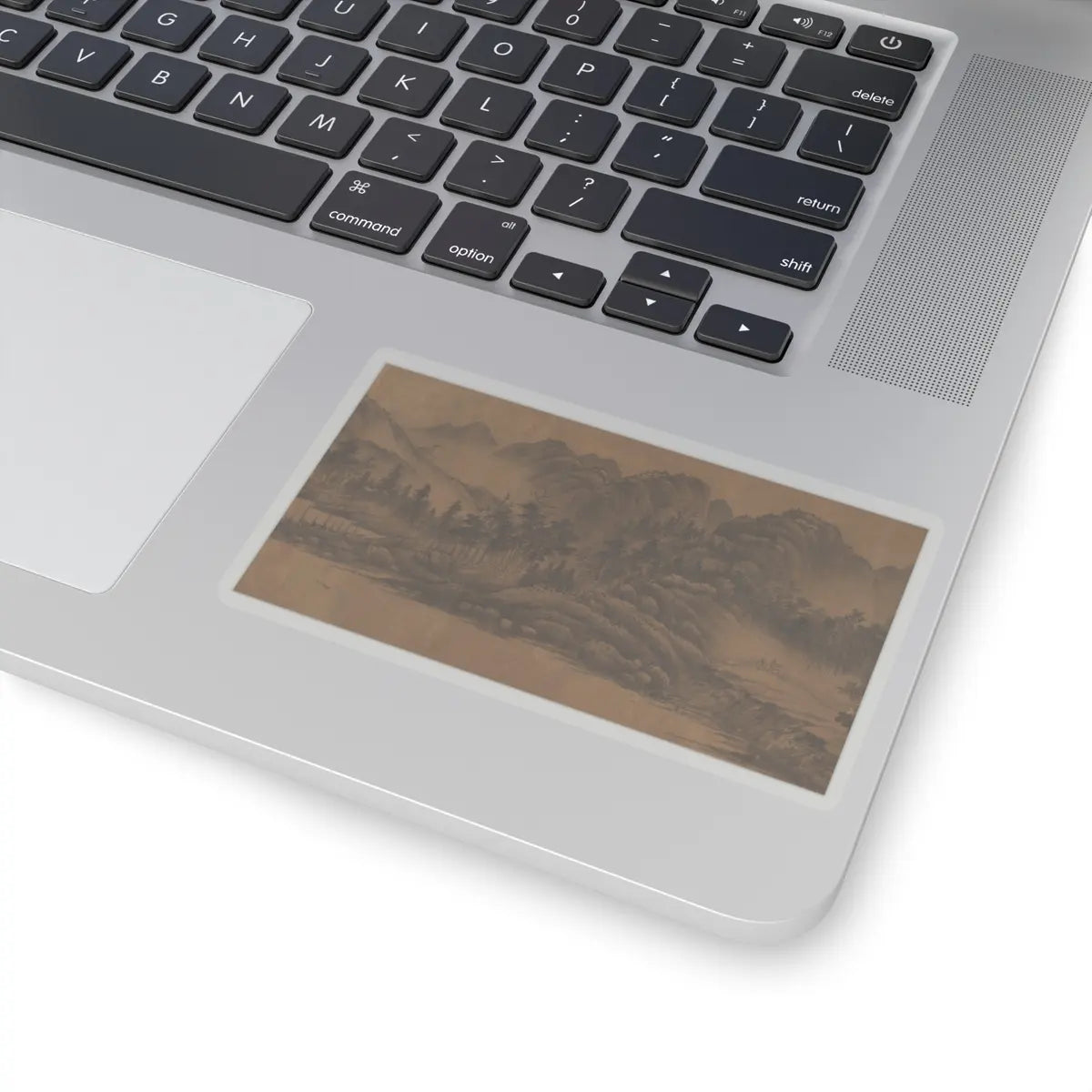 Unidentified artist - Landscape - 17th century v15 - STICKER Vinyl Kiss-Cut Decal